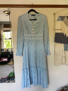 New Scarlet Darkness Cottagecore dress